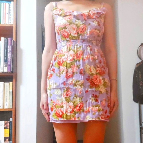 Chelsea and Violet Lavender Floral Dress - Picture 1 of 7